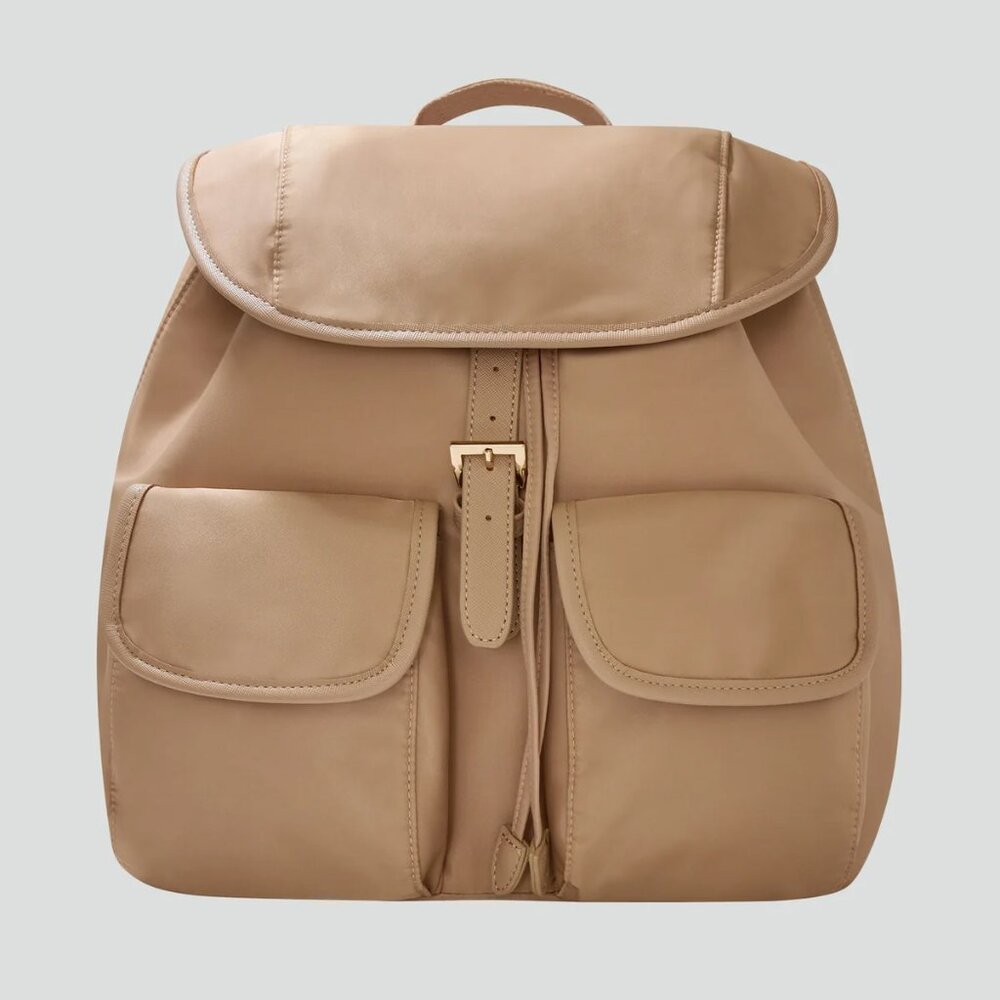 Year of Ours Taupe Backpack - YOS x FFF Backpack